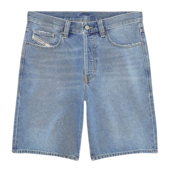 Pantalón corto Diesel Regular-Short Azul Medio - Image 1