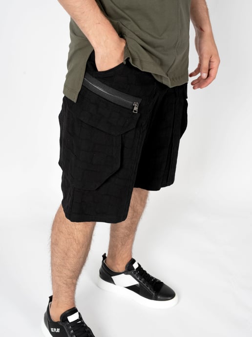 La Haine Inside Us Bermudas del hombre negro - Image 5