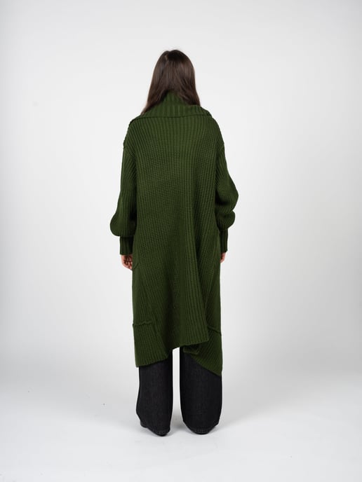 La Haine Inside Us Cárdigan Unisex de mujer verde - Image 5