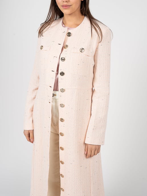 Pinko Abrigo Sumampa de mujer rosado - Image 4