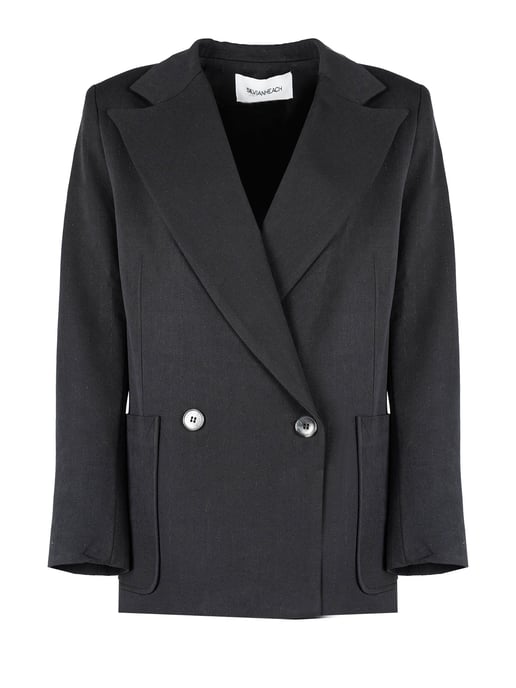 Silvian Heach Chaqueta Oversize de mujer negro - Image 1