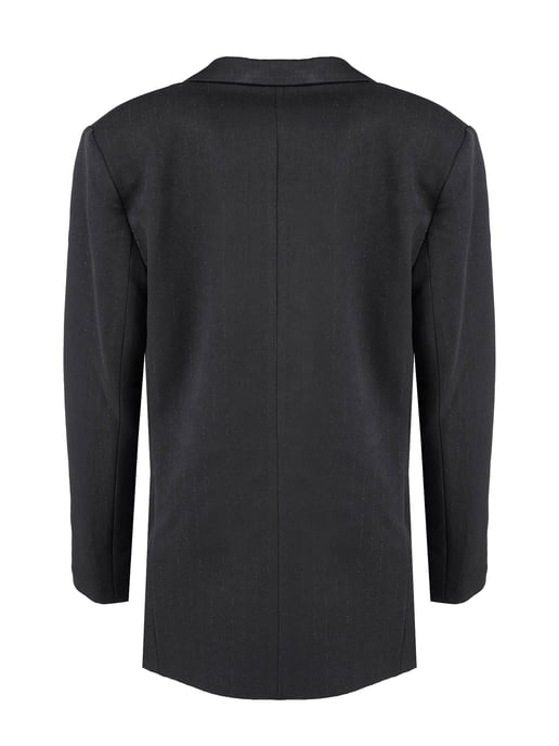 Silvian Heach Chaqueta Oversize de mujer negro - Image 3