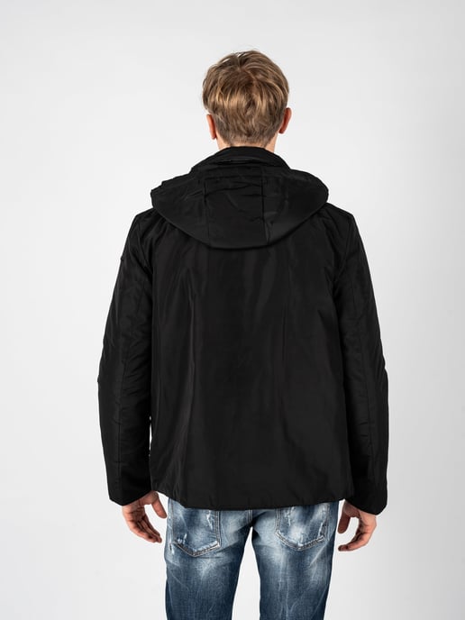 Geox Chaqueta Kennet del hombre negro - Image 4