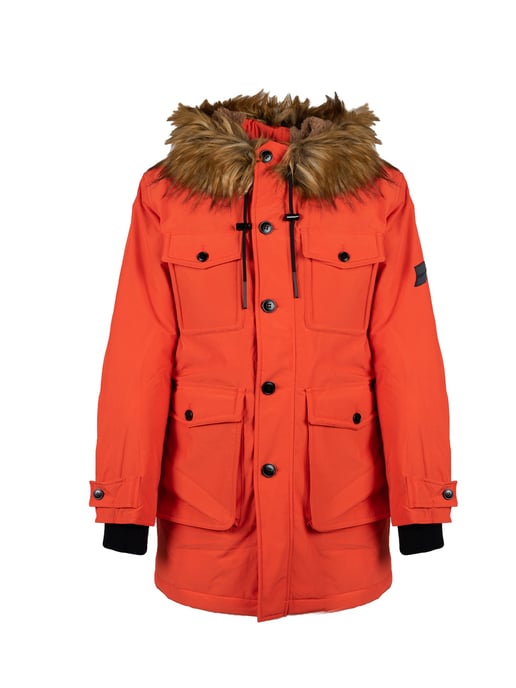 Diesel Parka Jorg del hombre naranja - Image 1