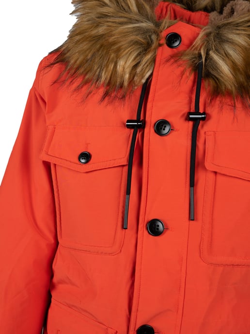 Diesel Parka Jorg del hombre naranja - Image 4