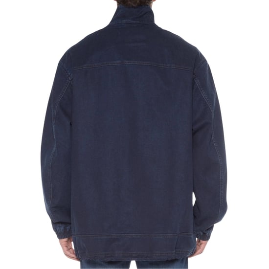 Chaqueta vaquera estilo jogg jean en azul marino liso de Diesel - Image 2