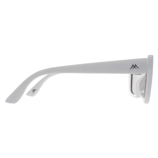 Montana Rectangle Womens Shiny White Smoke Polarized MP193 - Image 4