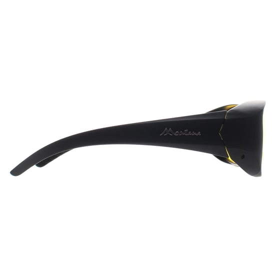 Montana Rectangle Unisex Matte Black Yellow Polarized FO4 Fit Over Glasses Gafas de sol para conducir de noche - Image 4