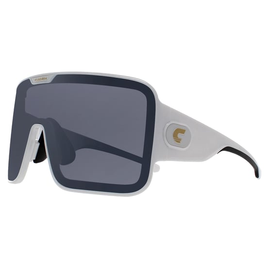 Carrera Shield Unisex Blanco Plata Espejo Flaglab 15 - Image 3
