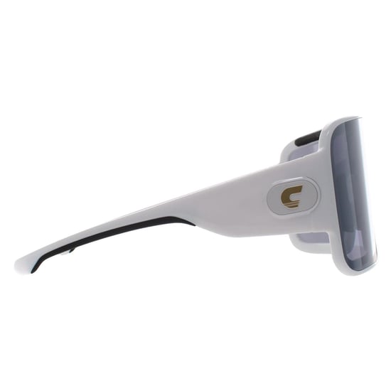 Carrera Shield Unisex Blanco Plata Espejo Flaglab 15 - Image 4