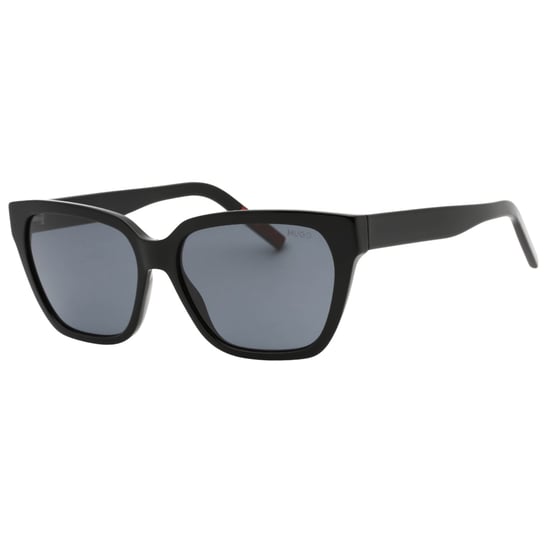 Hugo Boss gafas de sol negras con lentes grises - Image 2