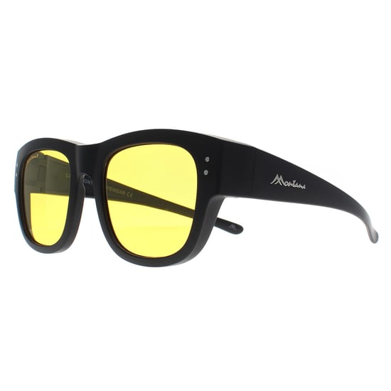 Montana Square Unisex Negro Mate Amarillo Polarizado FO7 Gafas de Sol para Conducir de Noche - Image 3