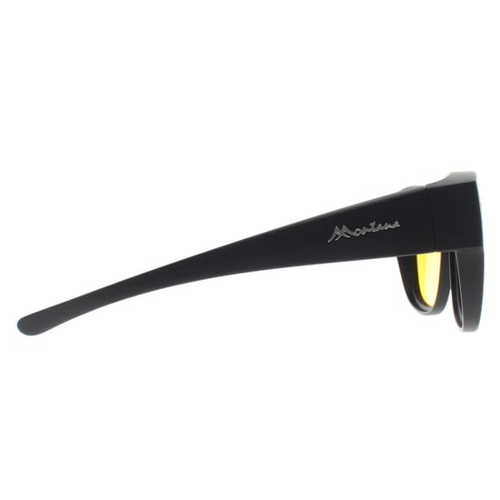Montana Square Unisex Negro Mate Amarillo Polarizado FO7 Gafas de Sol para Conducir de Noche - Image 4