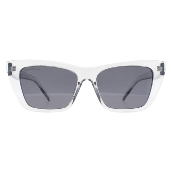Montana Cat Eye Womens Gris brillante ahumado polarizado MP64 - Image 1