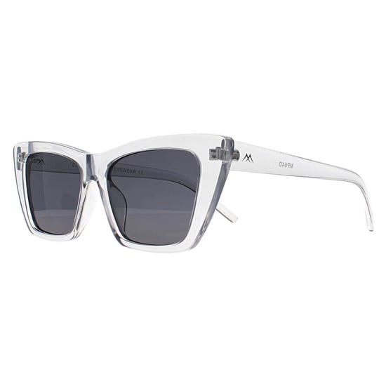 Montana Cat Eye Womens Gris brillante ahumado polarizado MP64 - Image 3
