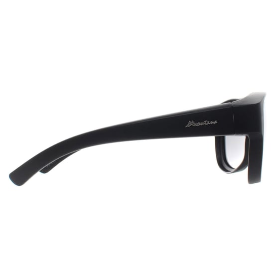 Gafas de sol Montana Aviator Unisex Negro Mate Smoke Polarizadas FO6 Fit Over Glasses - Image 4