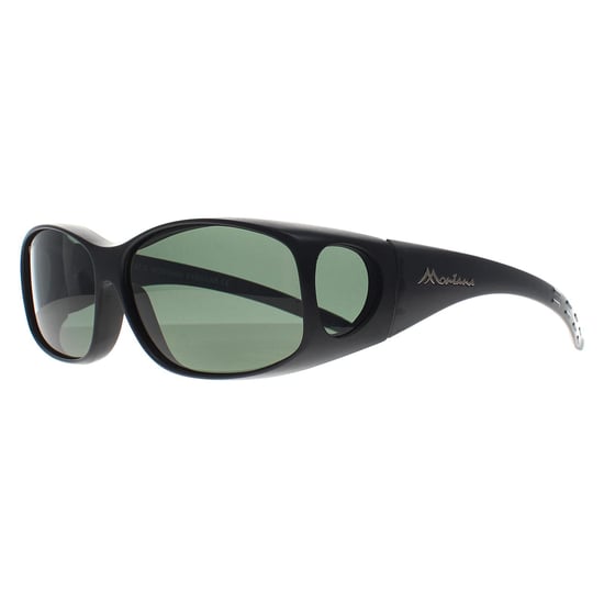 Gafas de sol Montana Rectangle Unisex Negro Mate G15 Polarizadas MFO1 Fit Over Glasses - Image 3