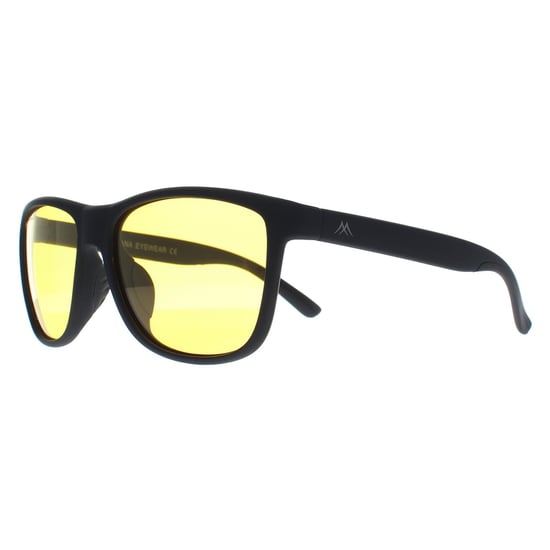 Montana Rectangle Unisex Negro Amarillo Polarizado MP199 Night Driving Sunglasses - Image 3