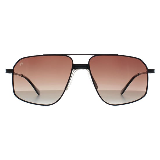Prive Revaux Aviator Mens Caviar Negro Marrón Gradiente Rico - Image 2
