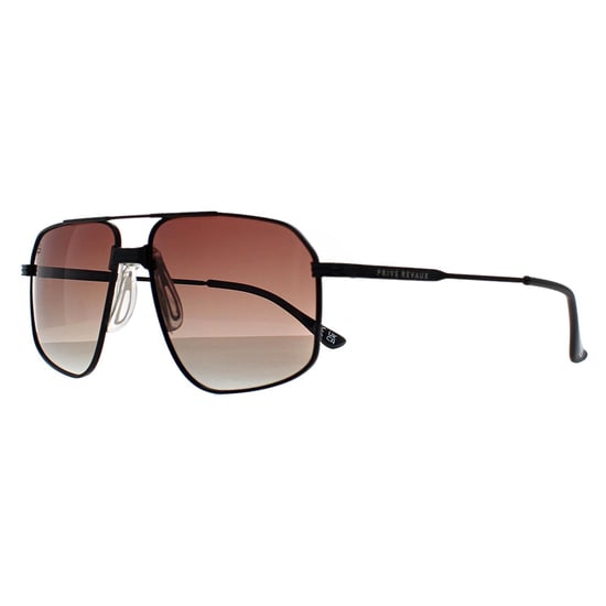 Prive Revaux Aviator Mens Caviar Negro Marrón Gradiente Rico - Image 3