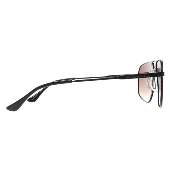 Prive Revaux Aviator Mens Caviar Negro Marrón Gradiente Rico - Image 4