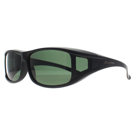 Gafas de sol Montana Rectangle Unisex Negro Mate G15 Polarizadas FO5 Fit Over Glasses - Image 3