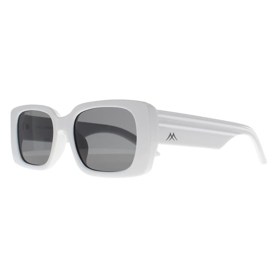 Montana Rectangle Womens Shiny White Smoke Polarized MP194 - Image 3