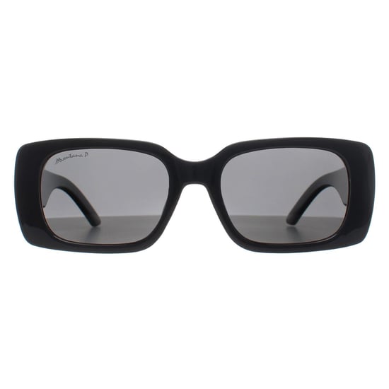 Montana Rectangle Womens Negro brillante ahumado polarizado MP194 - Image 1