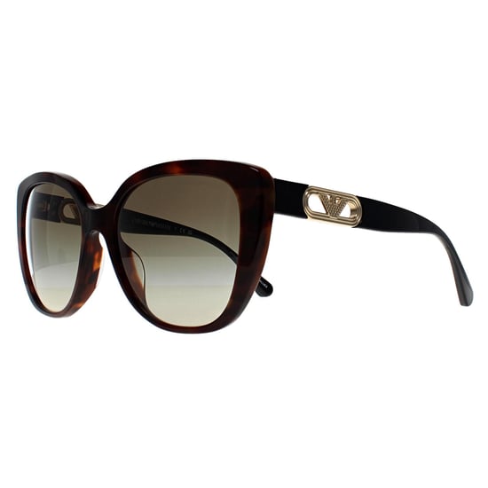 Emporio Armani Butterfly Womens Shiny Havana Red Green Gradient EA4214U - Image 3