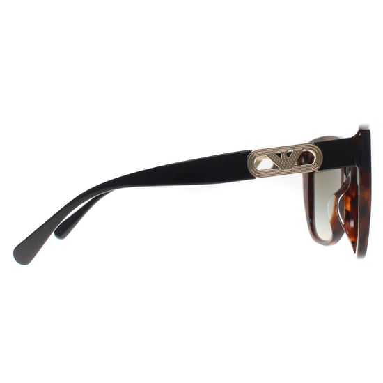 Emporio Armani Butterfly Womens Shiny Havana Red Green Gradient EA4214U - Image 4