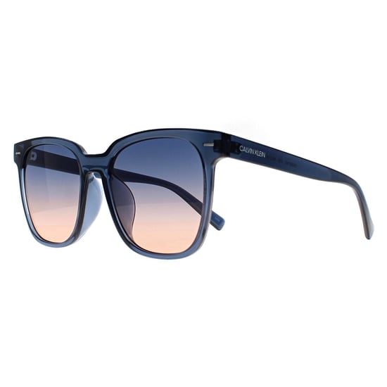 Calvin Klein Cuadrado Mujer Cristal Azul Marino Melocotón Gradiente CK20519S - Image 3