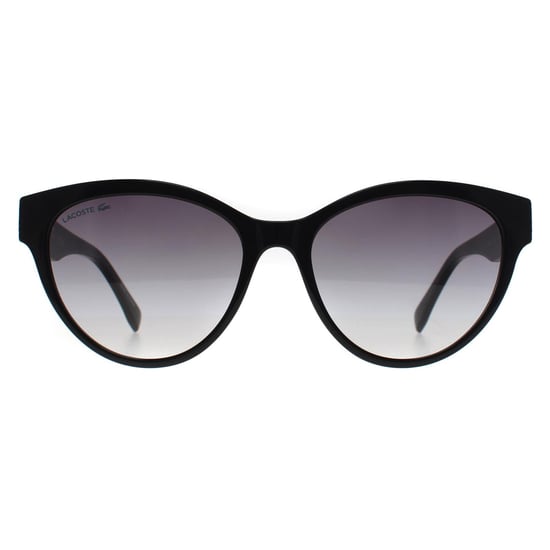 Lacoste Cat Eye Womens Negro Gris Gradiente L983S - Image 2