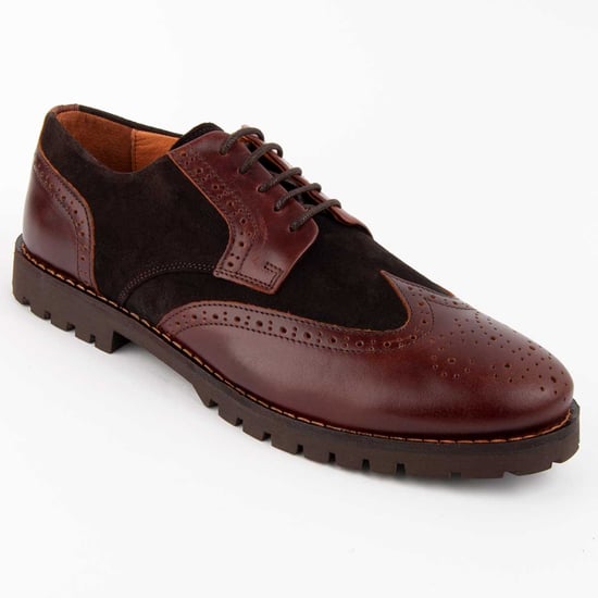 Purapiel Zapato Oxford Herac Marron - Image 2