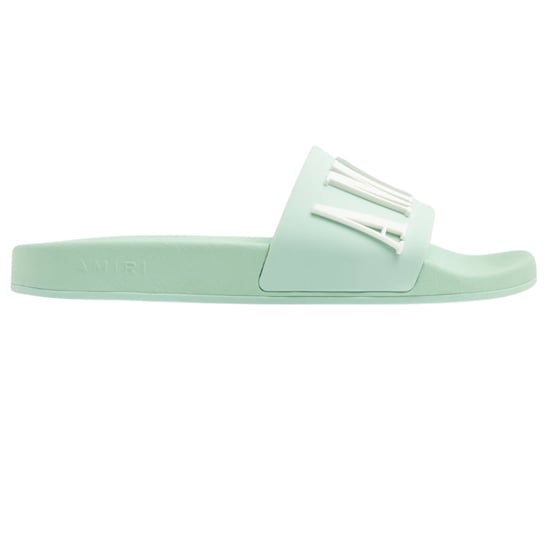 Chanclas de piscina verde salvia Amiri - Image 1