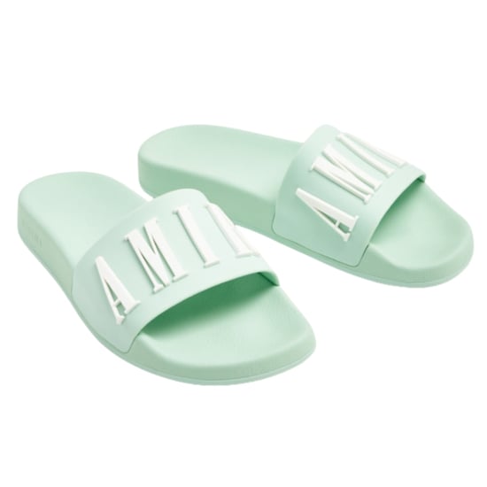 Chanclas de piscina verde salvia Amiri - Image 3