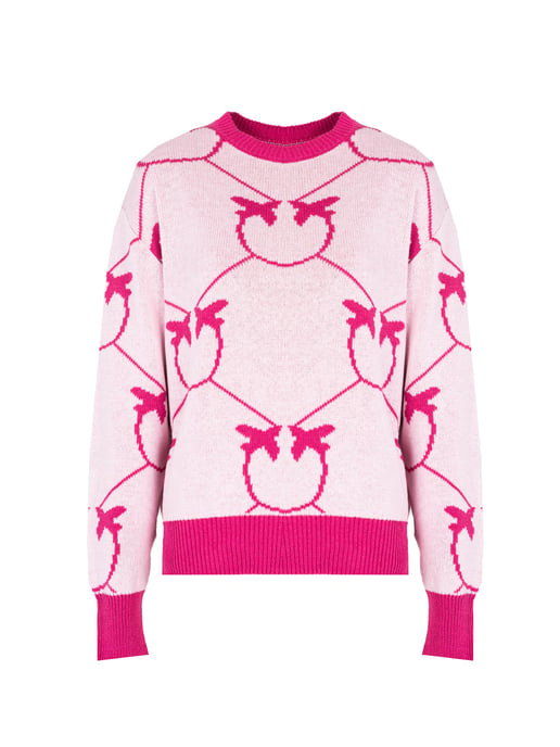 Pinko Suéter Abbey de mujer rosado - Image 1