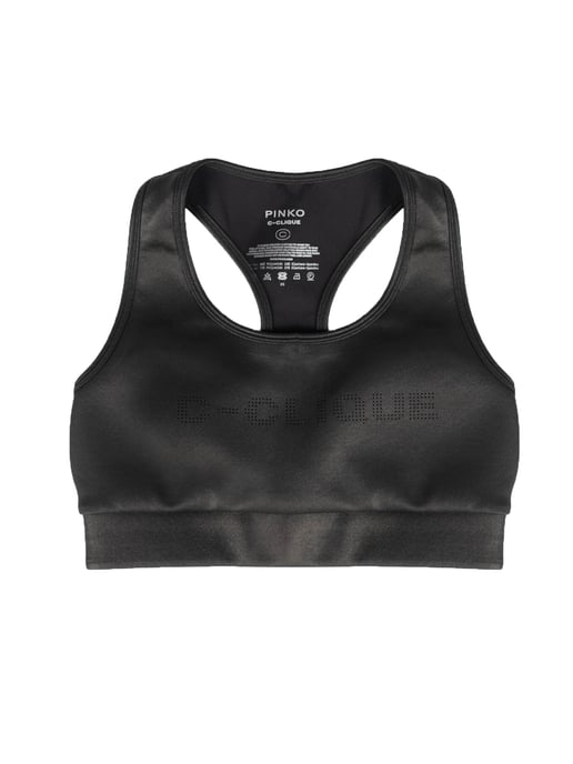 Pinko Sostén C-Clique Clay de mujer negro - Image 1