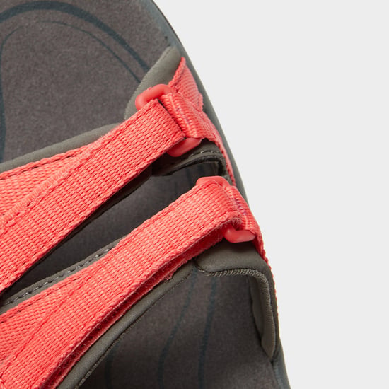 North Ridge Women's Newgale Walking Sandals with High Traction Vibram Sole & Cushioned Midsole, Grey - Image 5