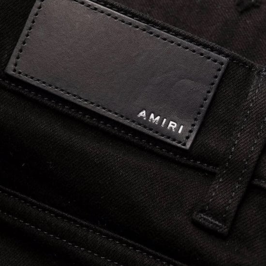 Vaqueros Amiri de corte slim Thrasher Plus en denim negro - Image 4