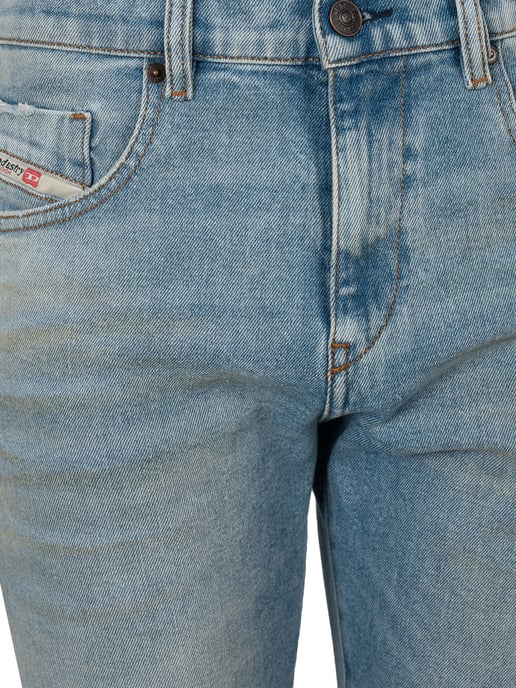 Diesel Vaqueros D-Strukt del hombre azul - Image 3
