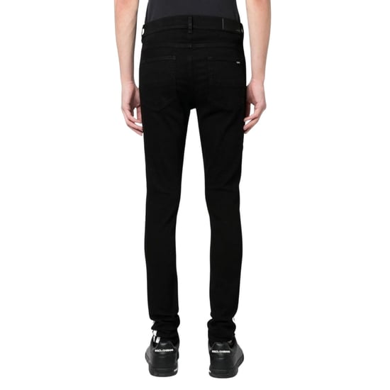 Vaqueros Amiri de corte slim MA Track en denim negro Od - Image 2