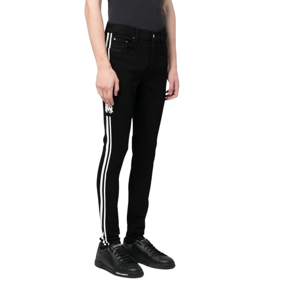 Vaqueros Amiri de corte slim MA Track en denim negro Od - Image 3