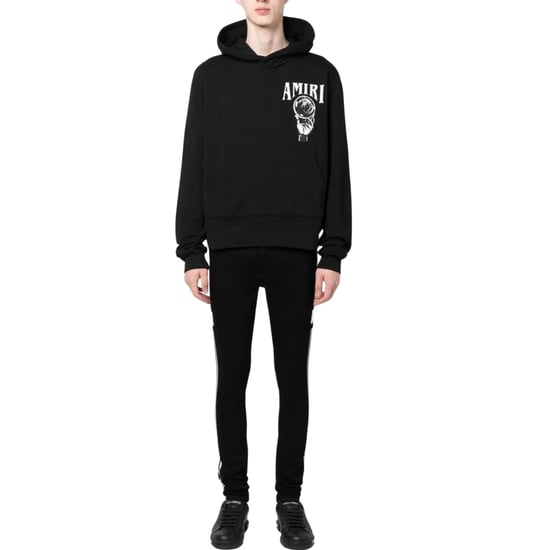 Vaqueros Amiri de corte slim MA Track en denim negro Od - Image 4
