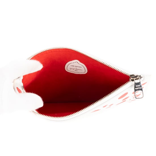 Ltd. Ed. Yayoi Kusama Infinity Dots Neverfull Pouch  Bolsa - Image 6