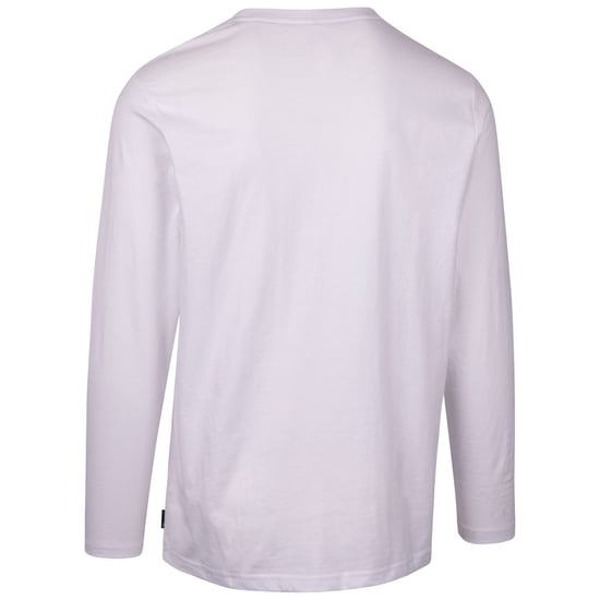 Trespass Mens Chira Printed Long-Sleeved T-Shirt (White) - Image 2