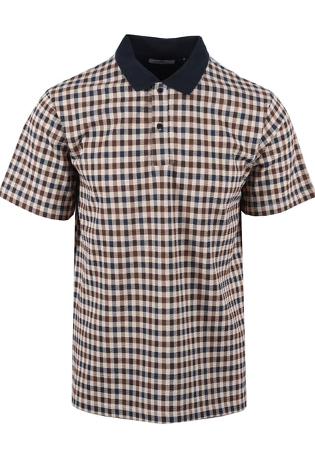 Polo Icónico Aquascutum Marino - Image 1