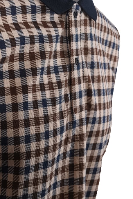 Polo Icónico Aquascutum Marino - Image 3