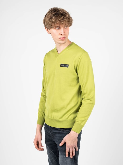 Plein Sport Suéter Merino del hombre verde - Image 3