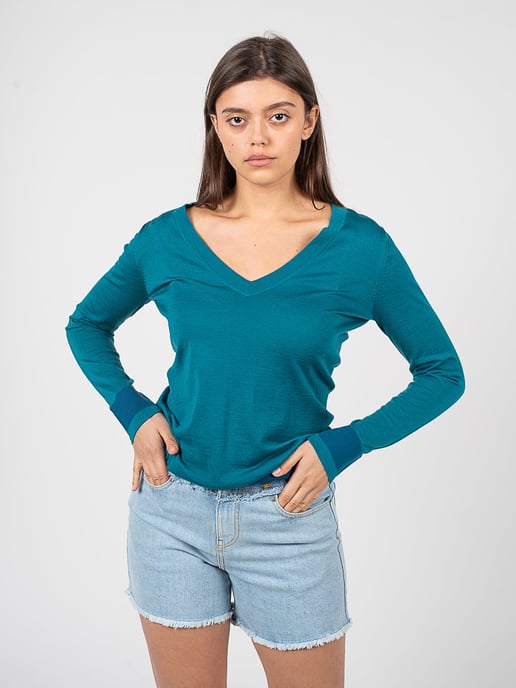 Pinko Suéter Redbull de mujer azul - Image 3