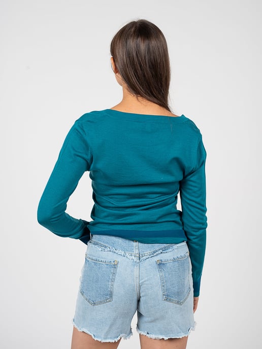 Pinko Suéter Redbull de mujer azul - Image 5